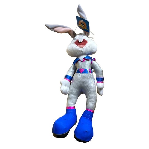 Bugs Bunny Plush Stuffed Animal Toy Space Suit Ace Looney Tunes 13 in Tall - Picture 1 of 3